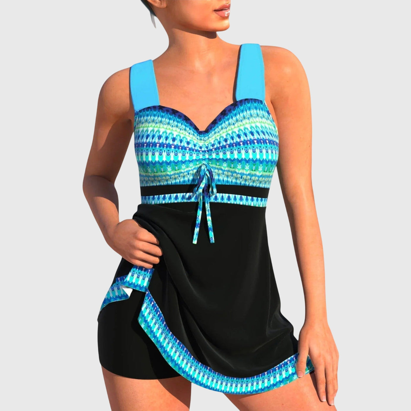 Elysea™ Colorful Two-Piece Swimsuit