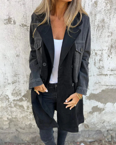 Elysea™ Selena | Denim and Suede Jacket