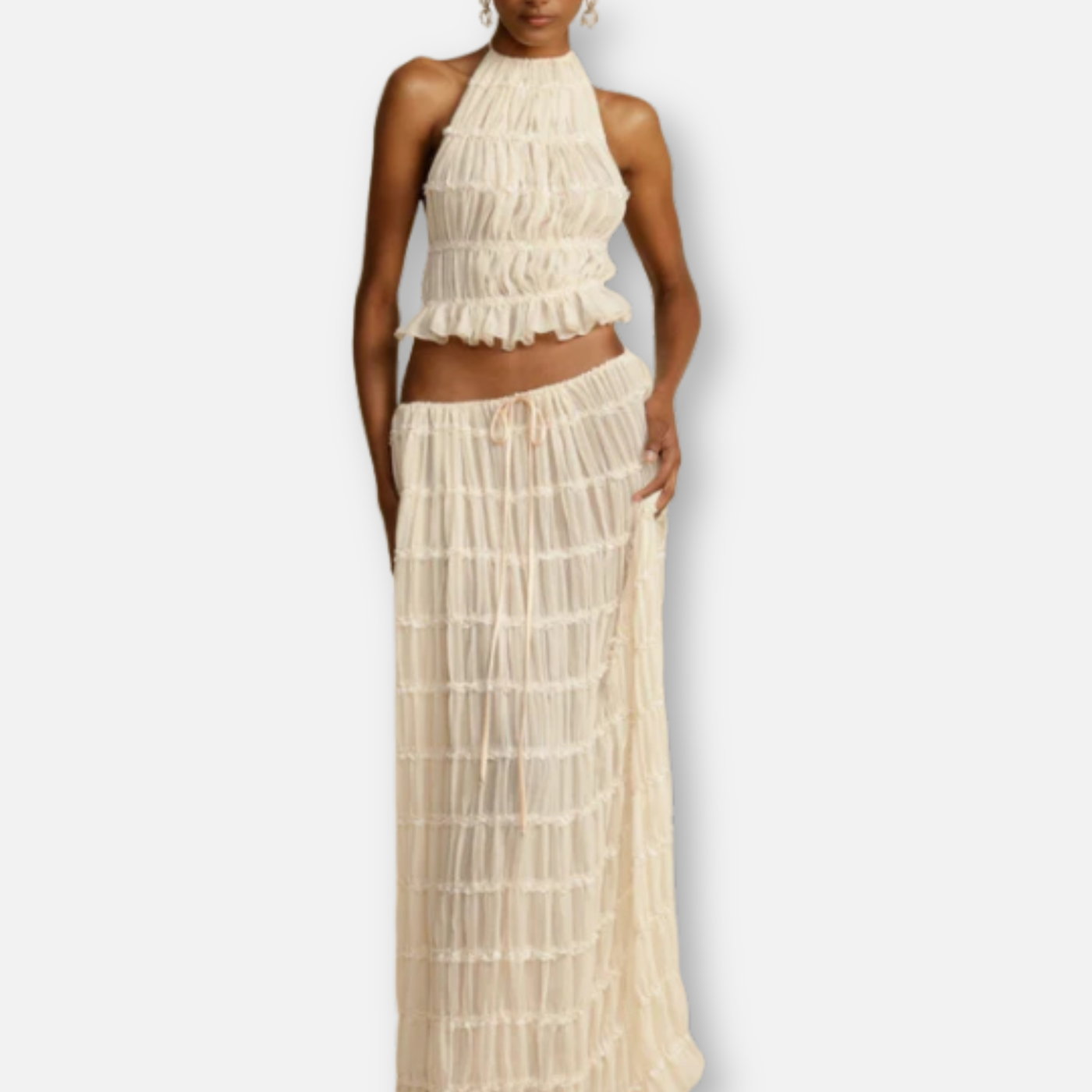 Elysea™ Wendy | Halter top and skirt set