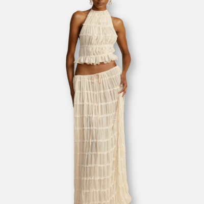 Elysea™ Wendy | Halter top and skirt set