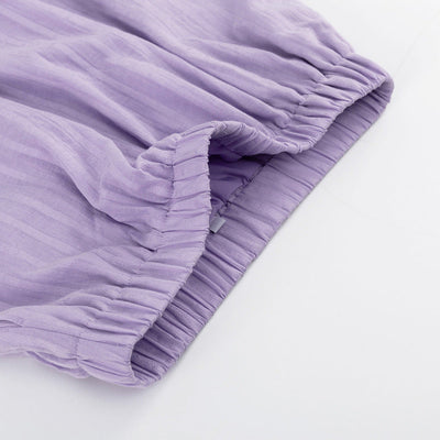 Elysea™ Viola | Breezy button-up and shorts set