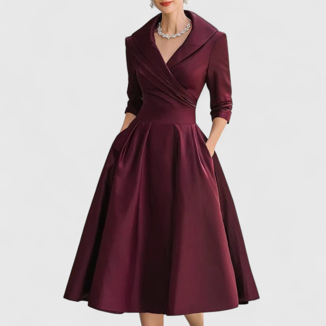 Elysea™ Denise - Flattering Midi Dress