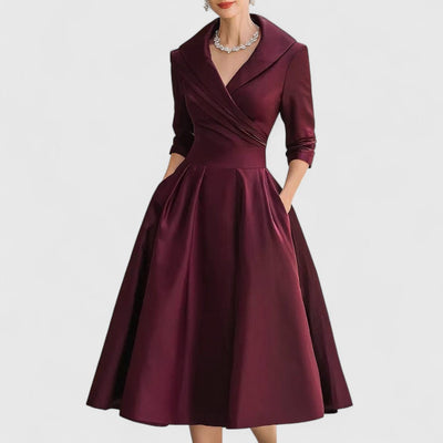 Elysea™ Denise - Flattering Midi Dress