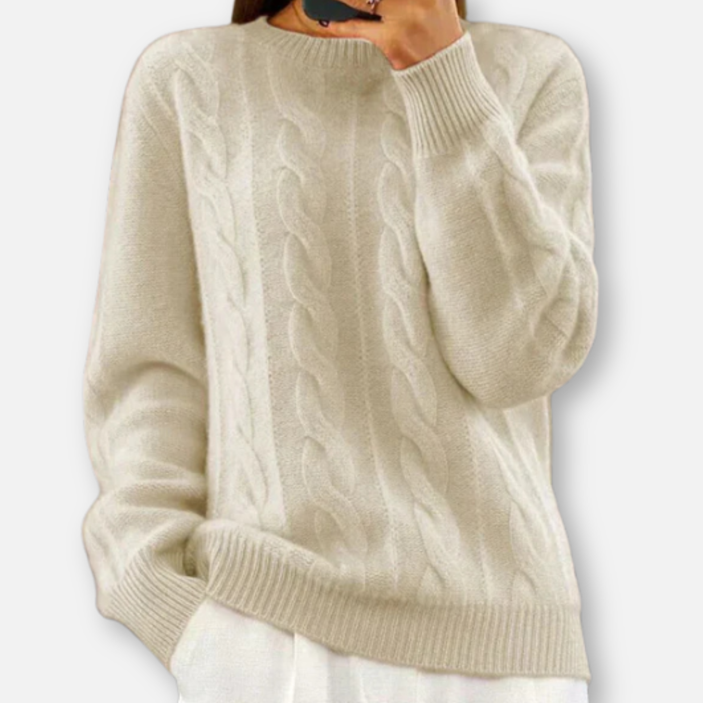 Elysea™ Carina | Braided Sweater