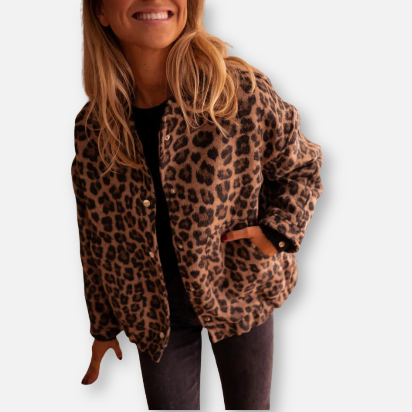 Elysea™ Lisa | The Leopard Bomber