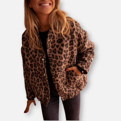 Elysea™ Lisa | The Leopard Bomber