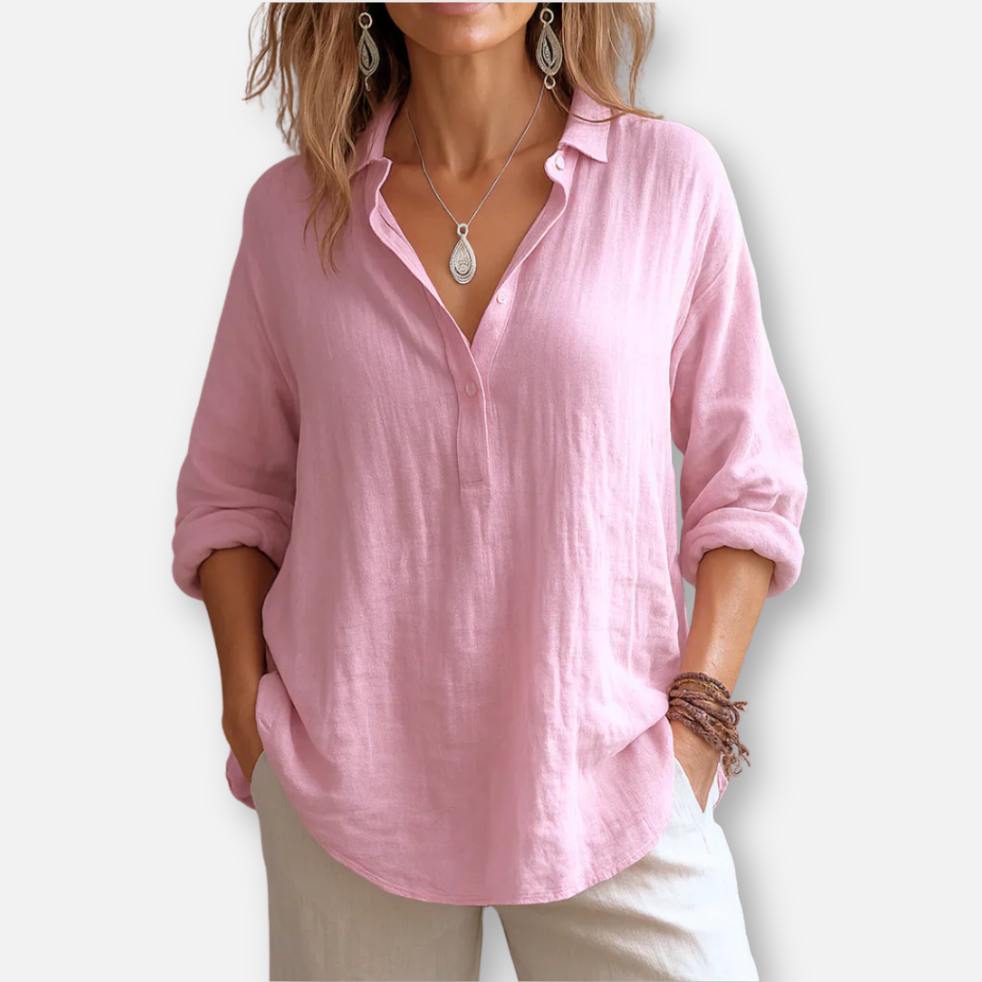Elysea™ Serena  | Elegant Flow Blouse