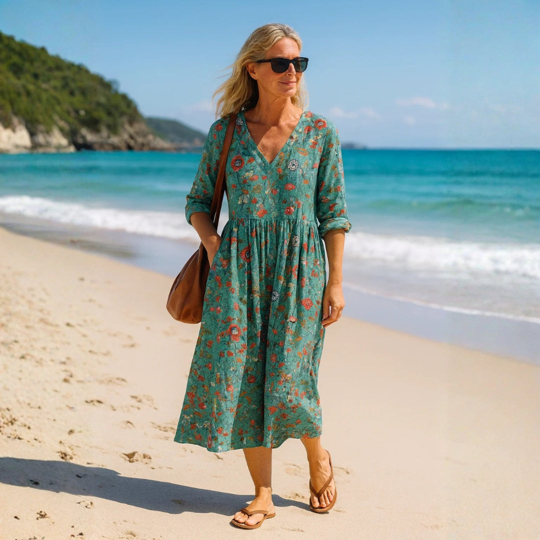 Elysea™ Diane | Elegant Floral Dress