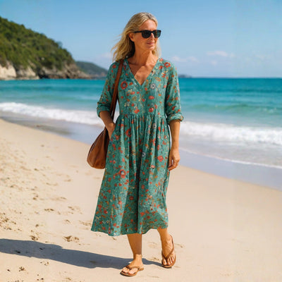 Elysea™ Diane | Elegant Floral Dress