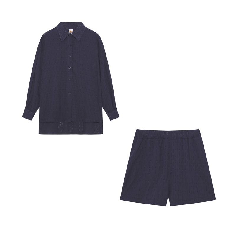 Elysea™ Liz | Airy shirt and shorts set