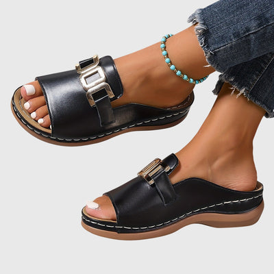 Elysea™ Kathryn | Comfy Buckle Sandals