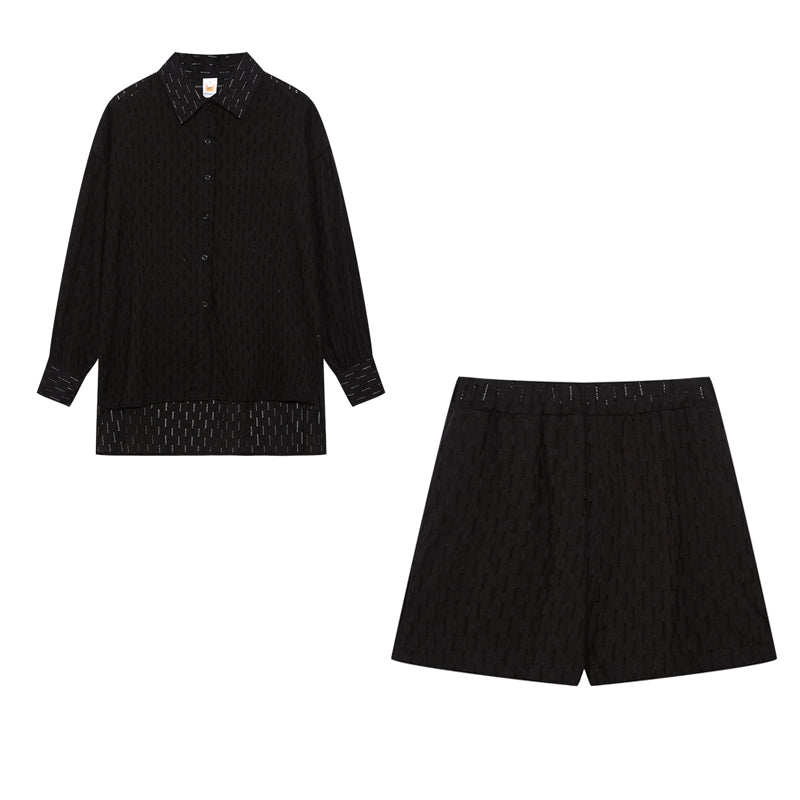 Elysea™ Liz | Airy shirt and shorts set