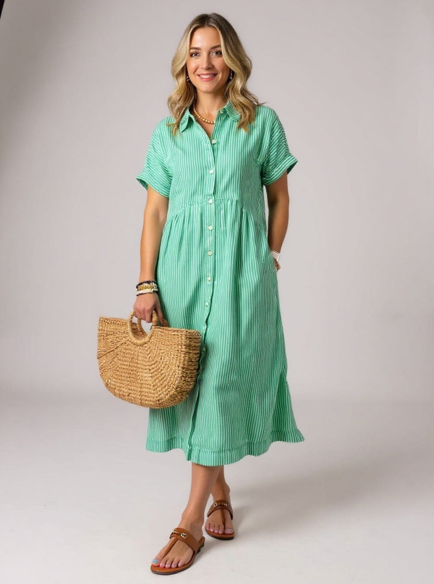 Elysea™ Susan | Fashionable Striped Dress