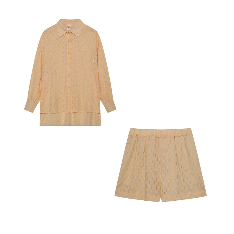 Elysea™ Liz | Airy shirt and shorts set