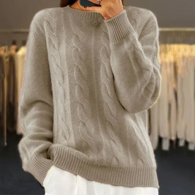 Elysea™ Carina | Braided Sweater