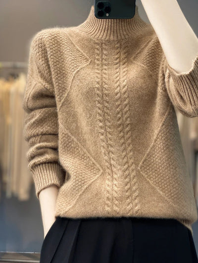 Elysea™ Ellie | Luxurious Sweater with High Collar