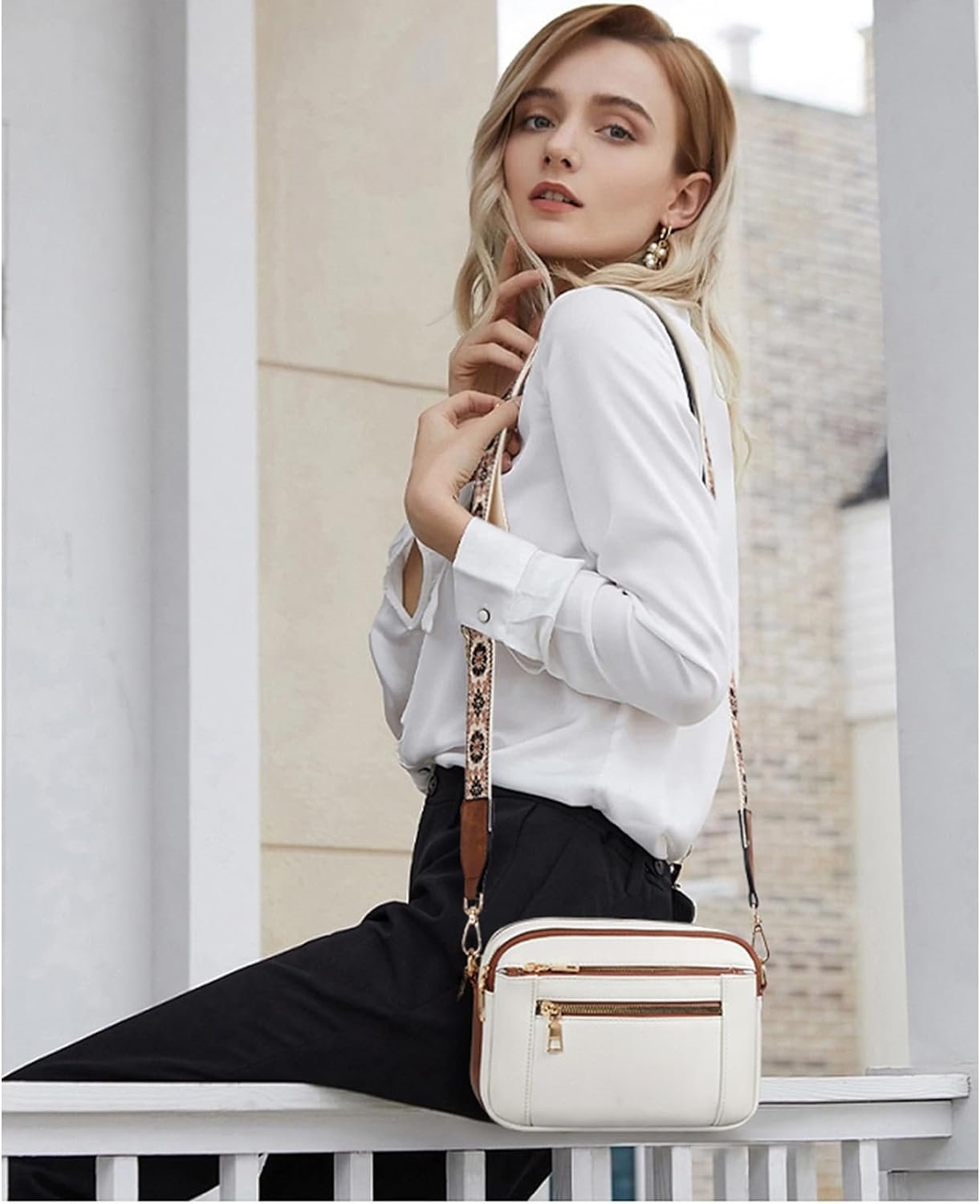 Elysea™ Camilla - Refined Leather Shoulder Bag