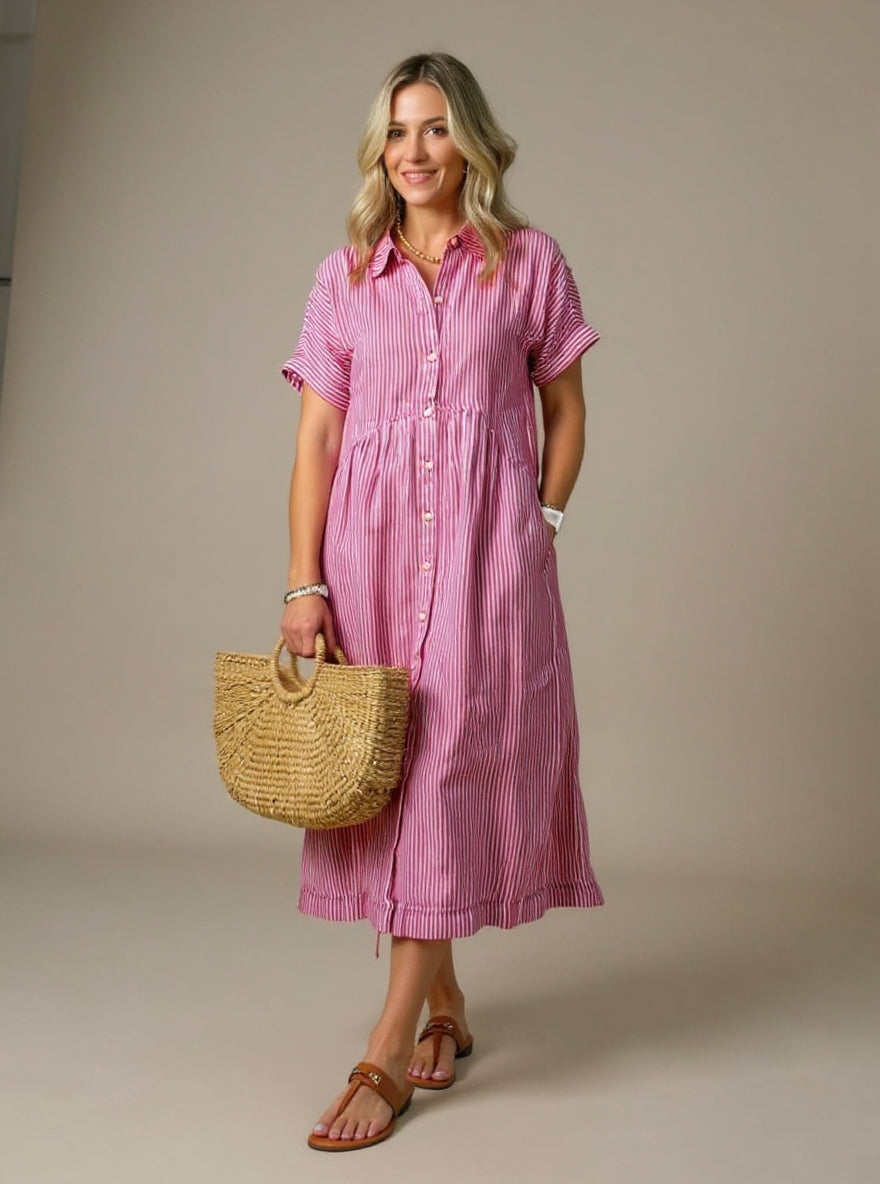 Elysea™ Susan | Fashionable Striped Dress