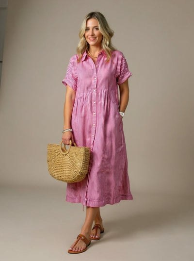 Elysea™ Susan | Fashionable Striped Dress