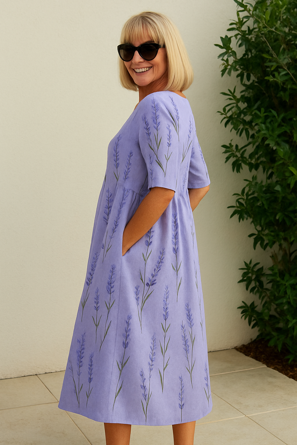 Elysea™ Noosa | Everyday Comfort Midi Dress - Effortless Elegance, Everyday Comfort