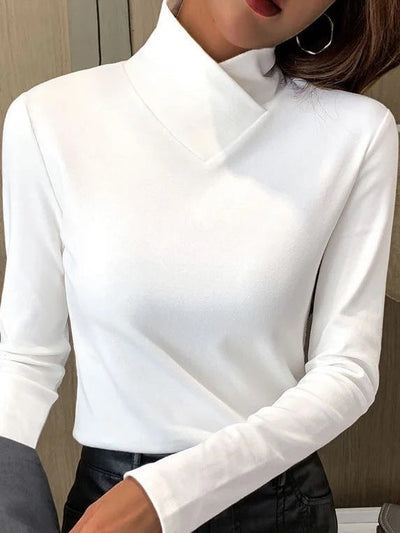 Elysea™ Aurora | Elegant Turtleneck