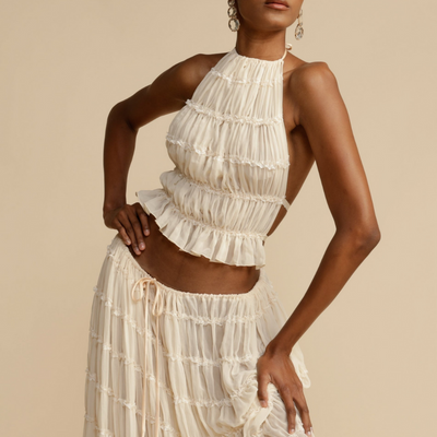 Elysea™ Wendy | Halter top and skirt set