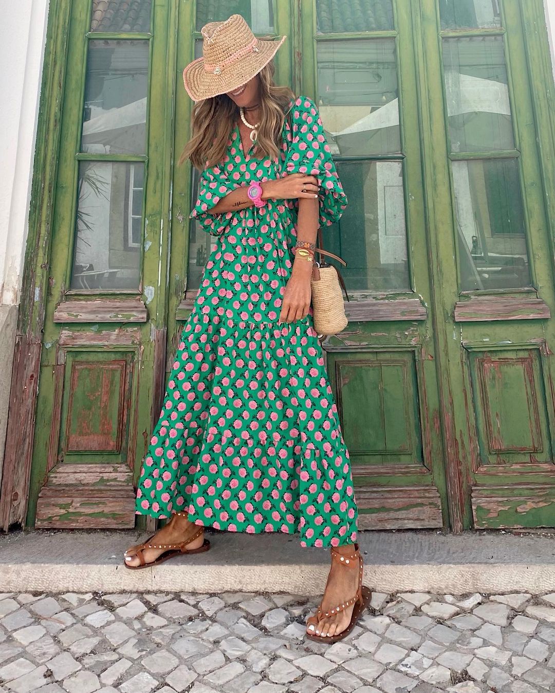 Elysea™ | Bohemian Maxi Dress