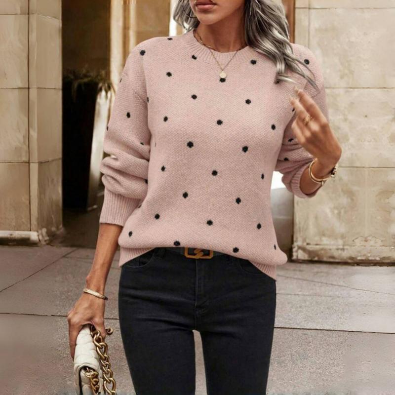 Elysea™ Anne | Knitted Sweater with Dots