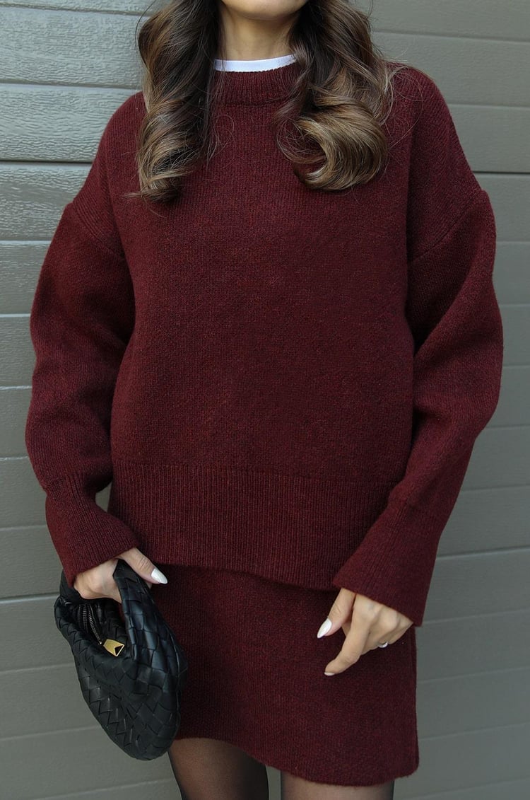 Elysea™ Carol | Cozy Knit Two-Piece Set