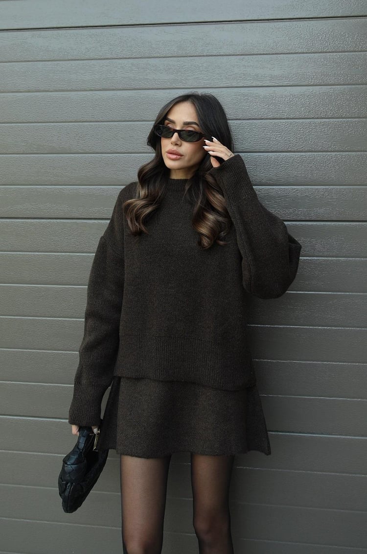Elysea™ Carol | Cozy Knit Two-Piece Set