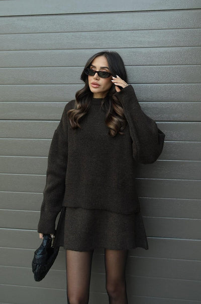 Elysea™ Carol | Cozy Knit Two-Piece Set
